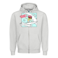 Dove Grey Rocket Power Otto Woogidy Woogidy Surfs Up Zipper Hoodie - tuanDangUi