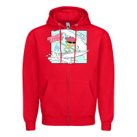 Red Rocket Power Otto Woogidy Woogidy Surfs Up Zipper Hoodie - tuanDangUi