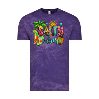 Cloud Purple salty vibes tequila summer Vintage Tee - Jasminsmagicworld