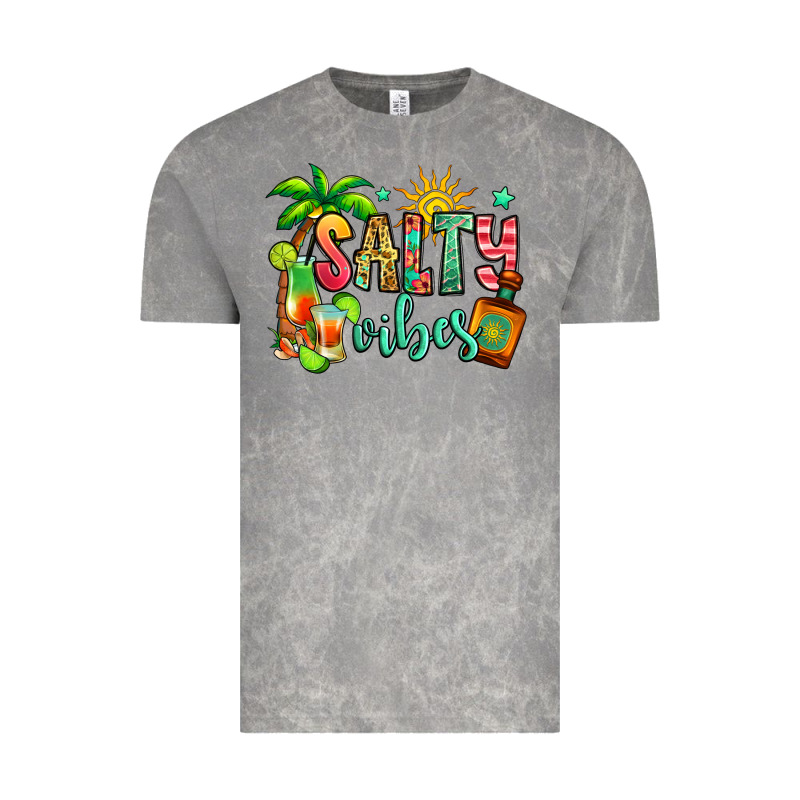 Salty Vibes Tequila Summer Vintage Tee by Jasminsmagicworld | Teevron