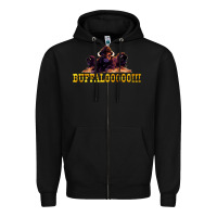 Black Buffalo Gold Casino Slot Machine Game Gifts Zipper Hoodie - tuanDangUi