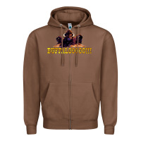 Chestnut Buffalo Gold Casino Slot Machine Game Gifts Zipper Hoodie - tuanDangUi