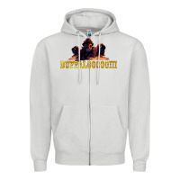 Dove Grey Buffalo Gold Casino Slot Machine Game Gifts Zipper Hoodie - tuanDangUi