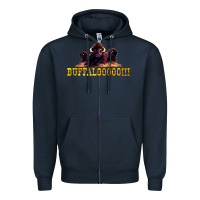 Navy Buffalo Gold Casino Slot Machine Game Gifts Zipper Hoodie - tuanDangUi