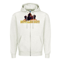 Oatmeal Heather Buffalo Gold Casino Slot Machine Game Gifts Zipper Hoodie - tuanDangUi