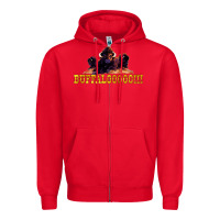 Red Buffalo Gold Casino Slot Machine Game Gifts Zipper Hoodie - tuanDangUi