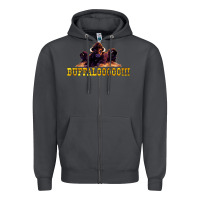 Smoke Buffalo Gold Casino Slot Machine Game Gifts Zipper Hoodie - tuanDangUi