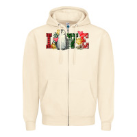 Sandshell christmas penguin love Zipper Hoodie - FaDigitalArtStudio