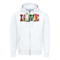 White christmas penguin love Zipper Hoodie - FaDigitalArtStudio