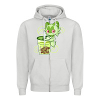 Dove Grey sprigatito matcha bubble classic . Zipper Hoodie - tuanDangUi