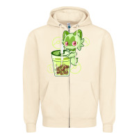 Sandshell sprigatito matcha bubble classic . Zipper Hoodie - tuanDangUi