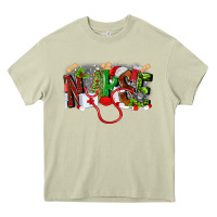 Mossy nurse christmas Heavy Core Tee - MaliasSmallBusiness