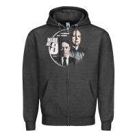 Charcoal Heather inside no. 9 Zipper Hoodie - tuanDangUi