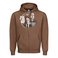 Chestnut inside no. 9 Zipper Hoodie - tuanDangUi