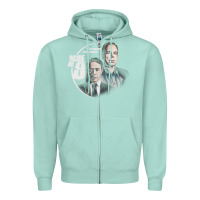 Seafoam inside no. 9 Zipper Hoodie - tuanDangUi