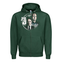 Sports Green inside no. 9 Zipper Hoodie - tuanDangUi