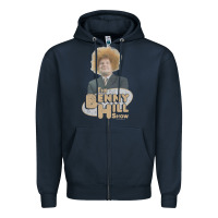 Navy benny hill Zipper Hoodie - tuanDangUi
