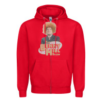 Red benny hill Zipper Hoodie - tuanDangUi