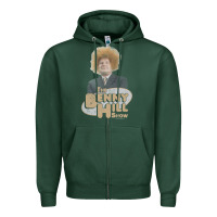 Sports Green benny hill Zipper Hoodie - tuanDangUi
