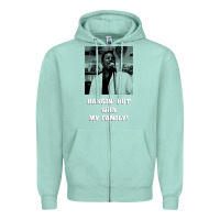 Seafoam hangin' out with my family (birdemic) Zipper Hoodie - tuanDangUi