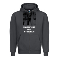 Smoke hangin' out with my family (birdemic) Zipper Hoodie - tuanDangUi