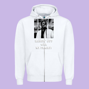 Hangin' Out With My Family (birdemic) Zipper Hoodie Designed By Tuandangui