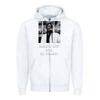 White hangin' out with my family (birdemic) Zipper Hoodie - tuanDangUi