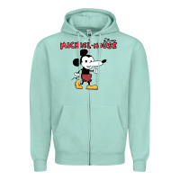 Seafoam michael the mouse Zipper Hoodie - tuanDangUi