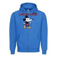 True Royal michael the mouse Zipper Hoodie - tuanDangUi