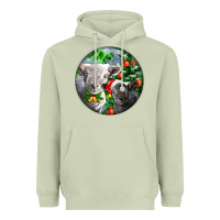 Matcha christmas southdown baby sheeps Heavyweight Hoodie - LillyAllenDesigns