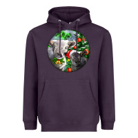 Christmas Southdown Baby Sheeps Heavyweight Hoodie | Teevron