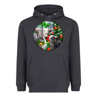 Smoke christmas southdown baby sheeps Heavyweight Hoodie - LillyAllenDesigns