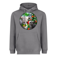 Storm christmas southdown baby sheeps Heavyweight Hoodie - LillyAllenDesigns