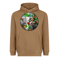 Toasted Coconut christmas southdown baby sheeps Heavyweight Hoodie - LillyAllenDesigns