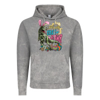 Cloud Rock Happy Easter Day T-rex Vintage Hoodie - NancyCooperArtShop