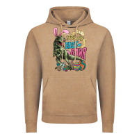 Vintage Coffee Happy Easter Day T-rex Vintage Hoodie - NancyCooperArtShop