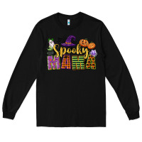 Black spooky mama Long Sleeve Tee - CowGirlArtShop