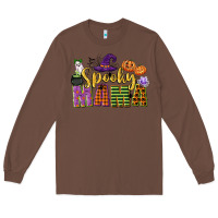 Chestnut spooky mama Long Sleeve Tee - CowGirlArtShop