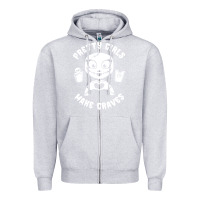 Heather Grey pretty girls make graves Zipper Hoodie - tuanDangUi
