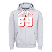 Heather Grey letterkenny shoresy 69   shoresy Zipper Hoodie - tuanDangUi