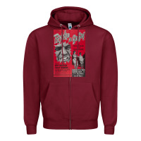 Burgundy psycho a gogo movie Zipper Hoodie - tuanDangUi