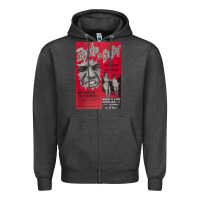 Charcoal Heather psycho a gogo movie Zipper Hoodie - tuanDangUi