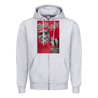 Heather Grey psycho a gogo movie Zipper Hoodie - tuanDangUi