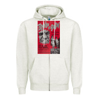 Oatmeal Heather psycho a gogo movie Zipper Hoodie - tuanDangUi