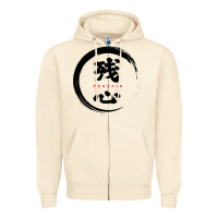 Sandshell zanshin   remaining mind Zipper Hoodie - tuanDangUi