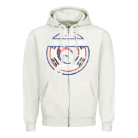 Oatmeal Heather Tang Soo Do Hoodie Martial Arts Gift Dragon Korean Zipper Hoodie - tuanDangUi