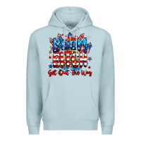 Blue Mist boom bitch get out the way Premium Hoodie - RanaPortraitStore