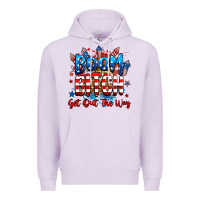 Lilac boom bitch get out the way Premium Hoodie - RanaPortraitStore