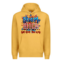 Mustard boom bitch get out the way Premium Hoodie - RanaPortraitStore