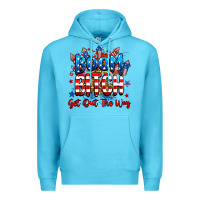 Ocean Blue boom bitch get out the way Premium Hoodie - RanaPortraitStore